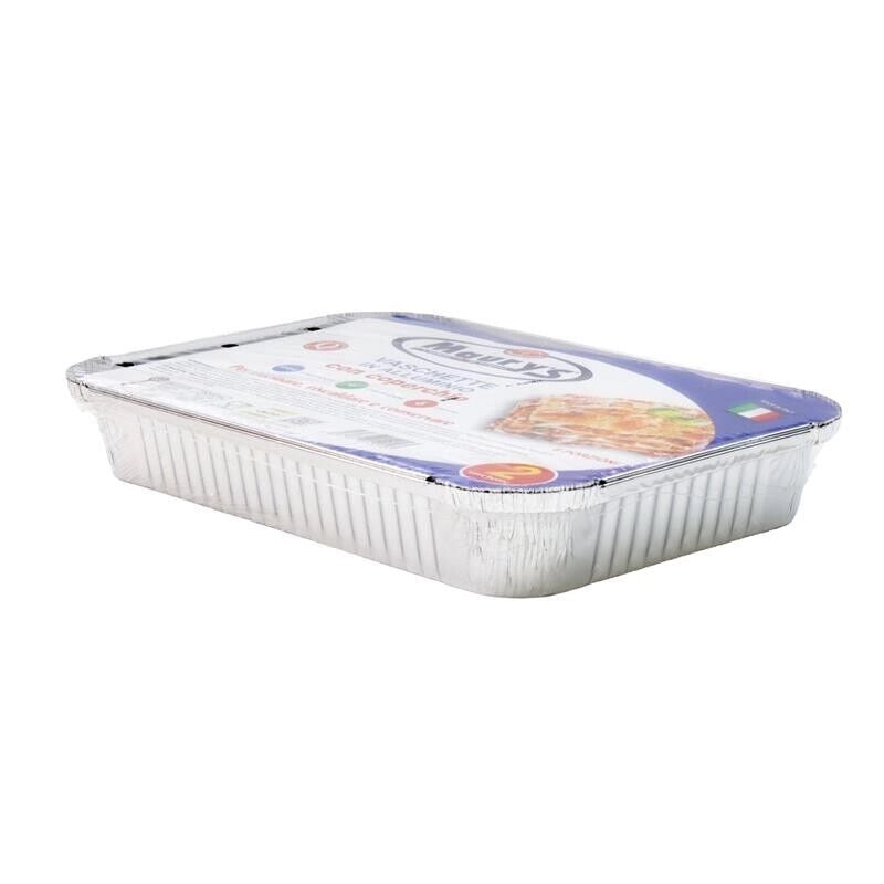 MAURY'S CONTENITORI CON COPERCHIO 6 PORZIONI IN CONFEZIONE DA 2 PEZZI