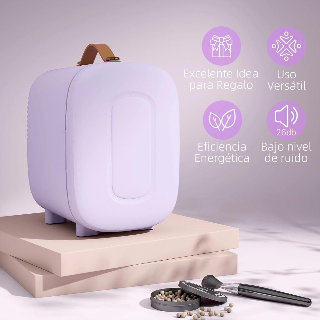 Mini Frigorifero Silenzioso 4L 9V/240V ¨C zephmum ¨C 20.3¡Á26.3¡Á28 cm Violetto