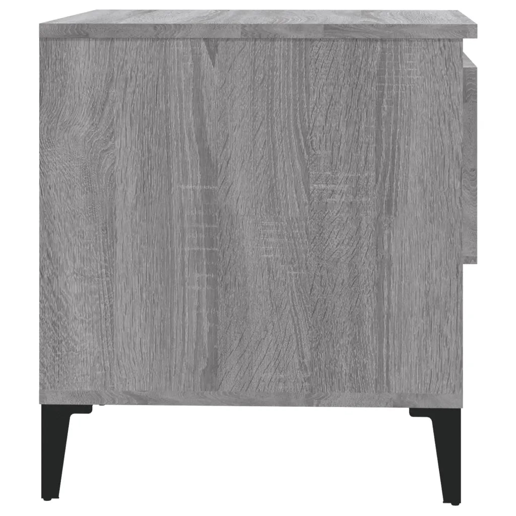 Tavolino Grigio Sonoma 50x46x50 cm in Legno Multistrato 819560