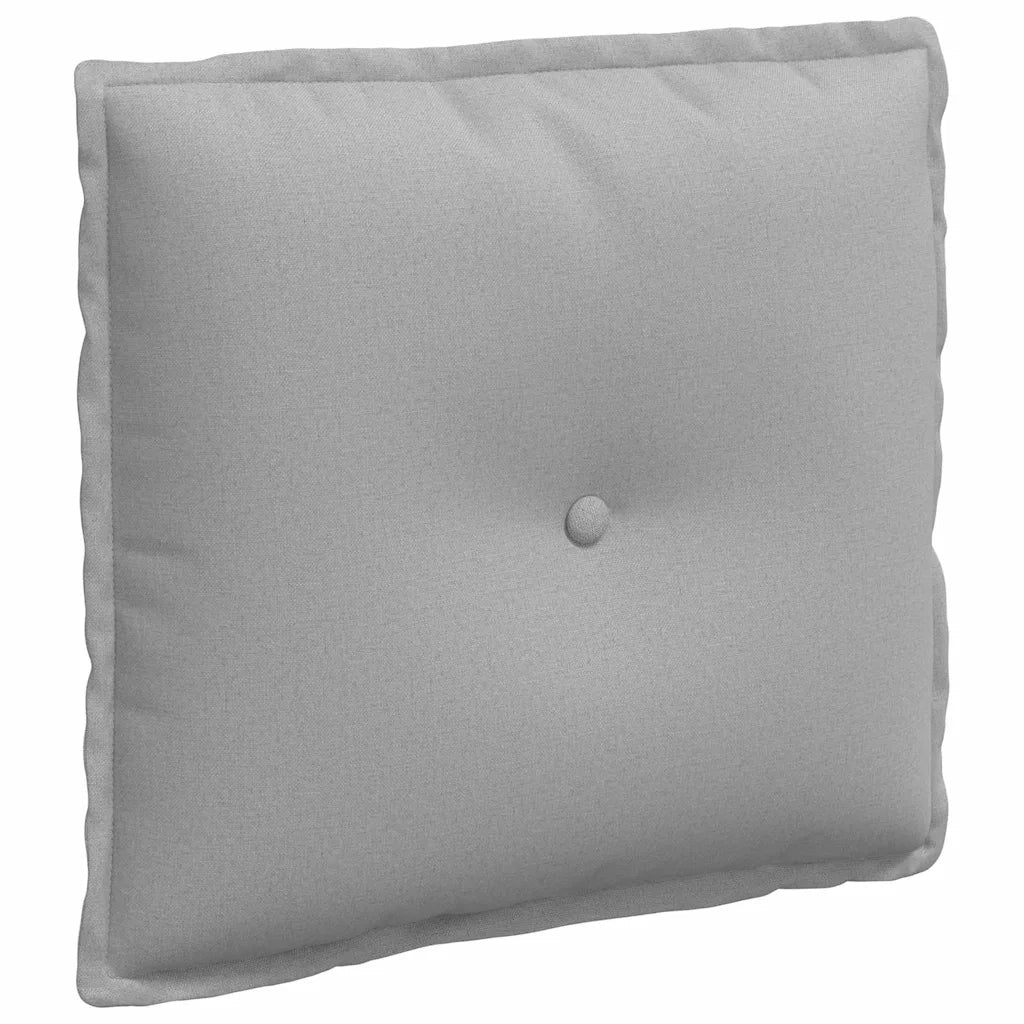 Cuscino per Schiena | Cuscino dorsale Grigio Nuvola 50 x 19 x 45 cm Tessuto