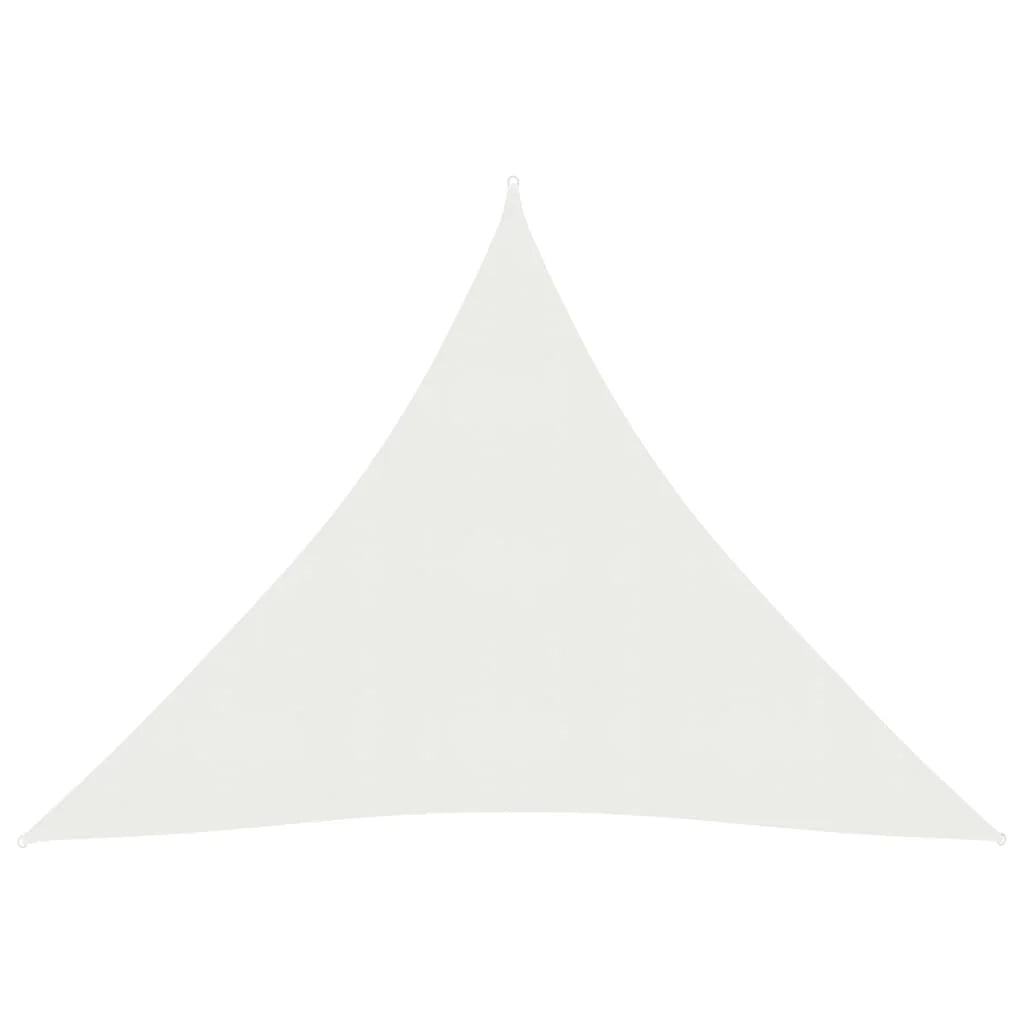 Vela ombreggiante 160 g/m² bianca 6 x 6 x 6 m HDPE 02_0009042