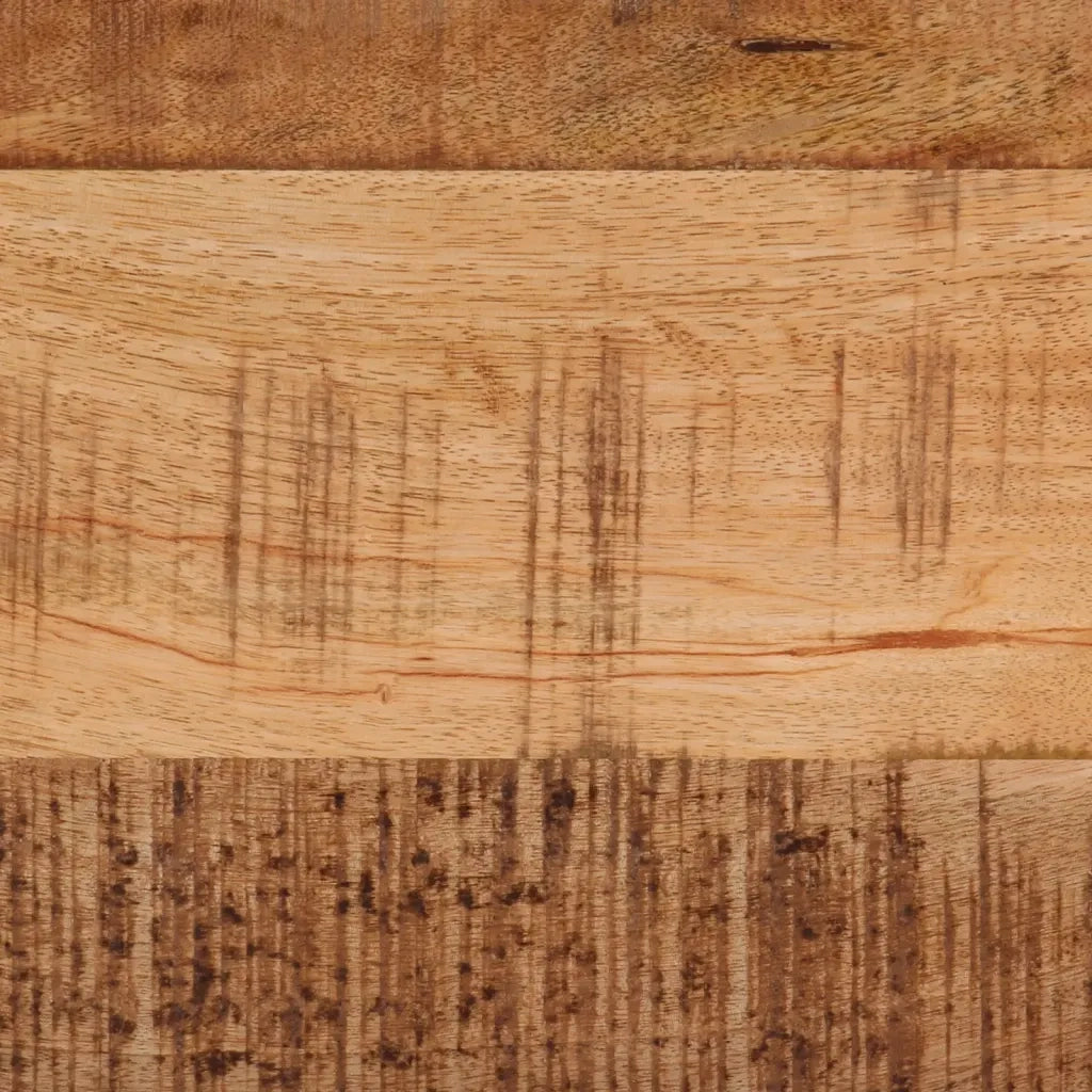 Comodino a Parete 40x30x25 cm in Legno Massello di Mango 371972