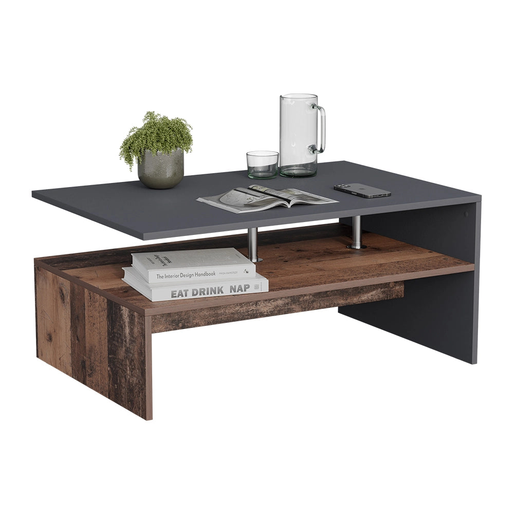Vicco Tavolino da salotto Antracite 90 x 52.6 cm