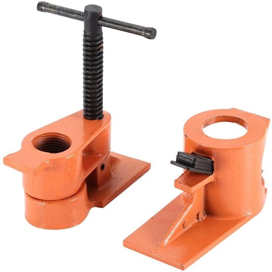 Chiusura a vite Resistente allo shock - Base ampia - Apertura rapida - Maniglia ergonomico - Acciaio inox resistente - Ideale per la lavorazione del legno - Chiusura