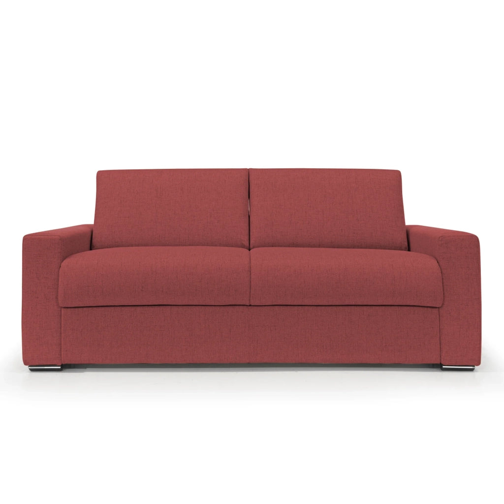 Nixon Divano letto c/mat. H 20 cm 200 cm (mat. 140x197) Rosso