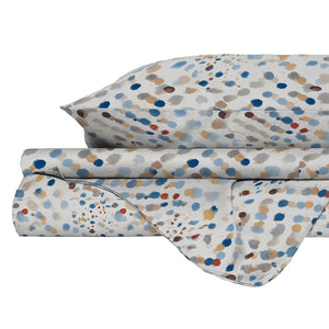 Copripiumino Matrimoniale con Stampa sul Sacco e Federe Linea River Tarim