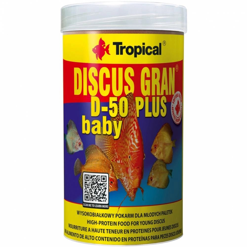Tropical Discus Gran D-50 Plus Baby Formato: 250 ml