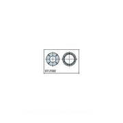 ADATTATORE TONDO 133X2,5MM M8 RUOTA CORONA PER ERA XL Ø 90MM NICE 517.21332