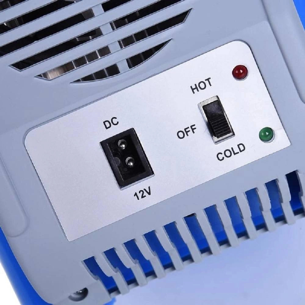 Trade Shop - Mini Frigorifero Portatile 7,5 Litri 12 V Frigo Scaldavivande Auto Barca Camper -