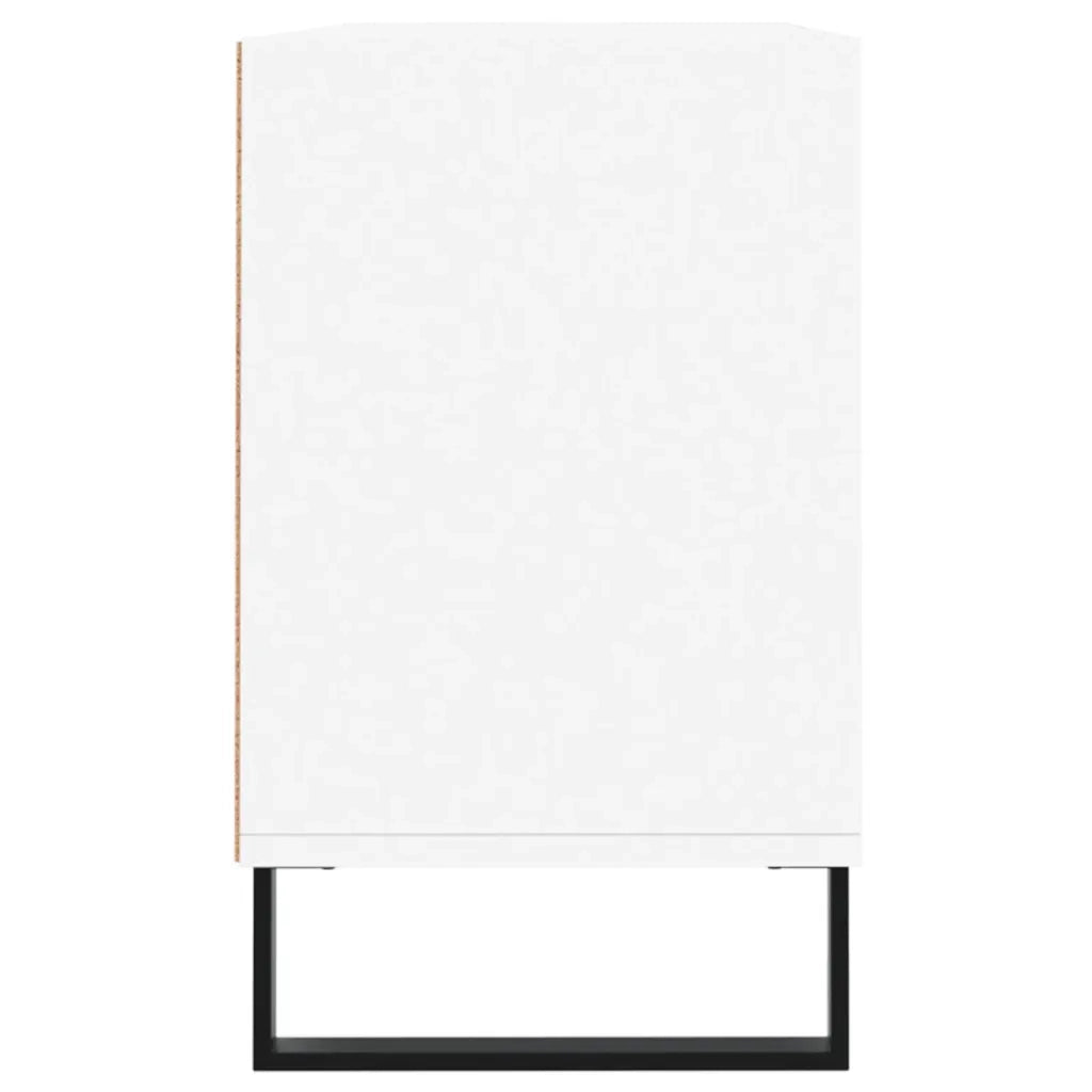Mobile Porta TV-Mobile per TV-Credenza TV Bianco 103,5x30x50 cm in Legno Multistrato 196856