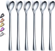 Set di Cucchiai in Acciaio Inossidabile Premium, Spatola per Caffè, Cucchiaio per Cocktail, Cucchiaio per Gelato