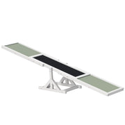 Attrezzatura per Allenamento Cani ¨C Minimal ¨C 180x30x30 cm Grigio Bianco