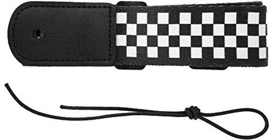 Accessorio per Chitarra a Corde - Riempimento Regolabile per Ukelele - Antiscivolo Nero-Bianco - Accessorio per Ukelele - Portatile - Ideale Regalo - Materiale di Alta Qualità - Supporto per Ukelele