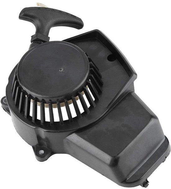Motocicletta a due tempi con avviamento a scoppio - Dirt Quad Trekstarter - Nero - Alta Qualità - Marchio Mondiale
