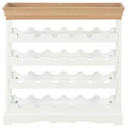 Mobile Portavini Bianco 70x22,5x70,5 cm in MDF 280065
