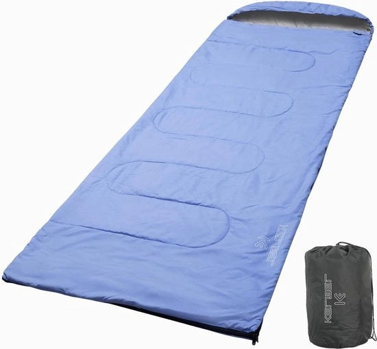 Sacco da letto compattabile per 3 stagioni - sacco da letto ultraleggero per adulti e bambini - sacco da letto impermeabile per campeggio e escursioni