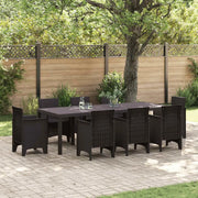 Tavolo da Giardino Marrone 250 x 100 x 73 cm polyrattan 3378517