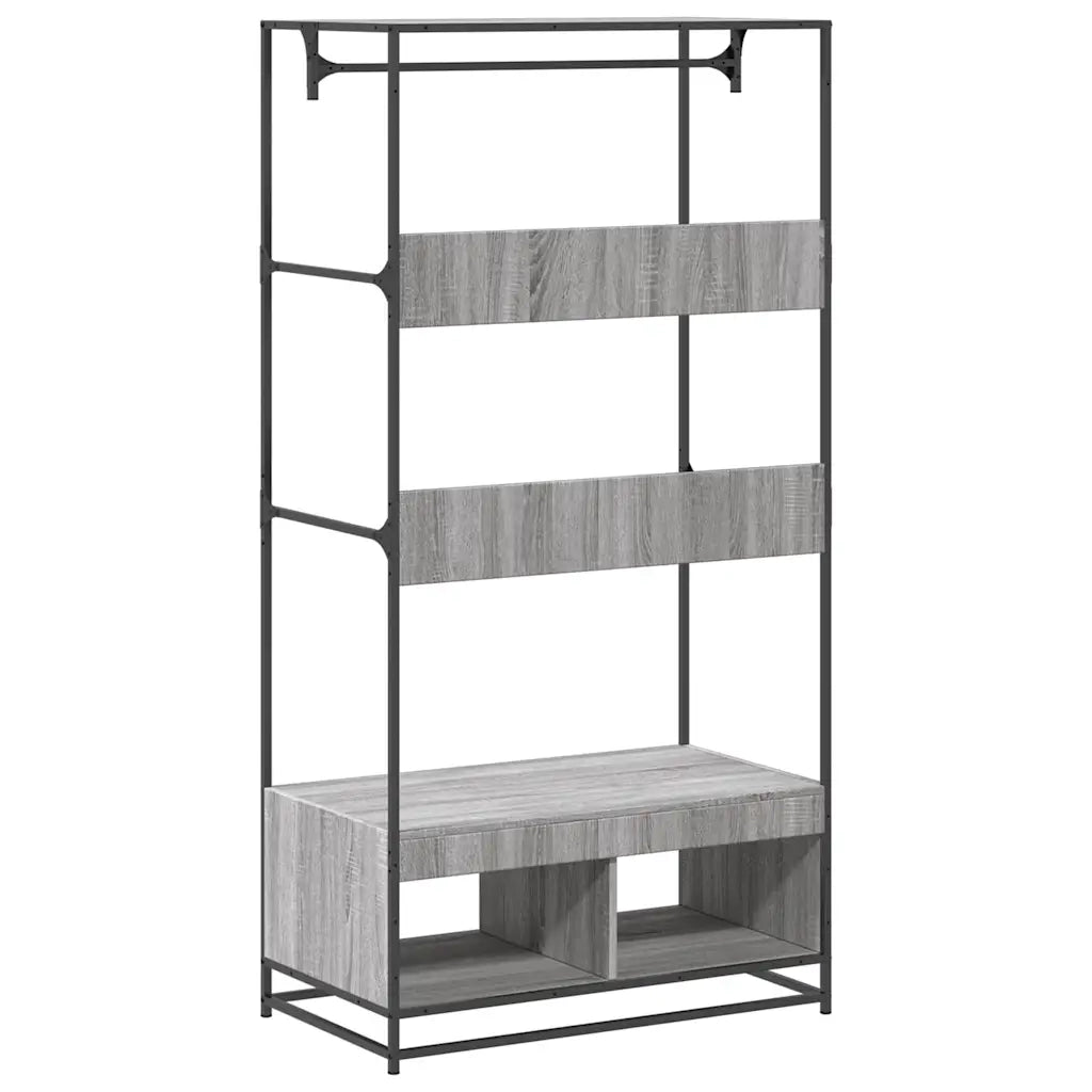 Armadio Grigio Sonoma 90x50x180 cm in Truciolato CFW3723900