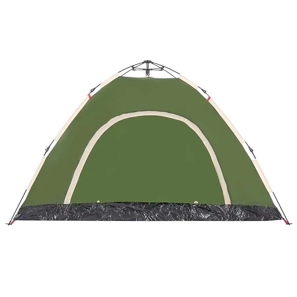Tenda da Campeggio 4 Persone Verde a Rilascio Rapido 4004169