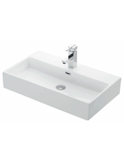 DAPHNE lavabo rettangolare sospeso 50x42x14 cm