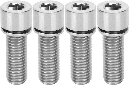 Bouti Sturazionari M7x20mm - Testa Conica Bouti - Viti Sturazionarie - Accessori Ciclistici - Lega di Titanio Leggera - Ampia Applicazione - Viti per Bicicletta