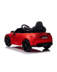 Macchina Elettrica per Bambini Licenza Ufficiale Bmw M4 10,8V 3,1Ah Rosso