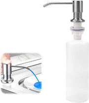 Dispensatore di sapone da incasso - 350 ml - Adatto per cucina - Acciaio inossidabile
