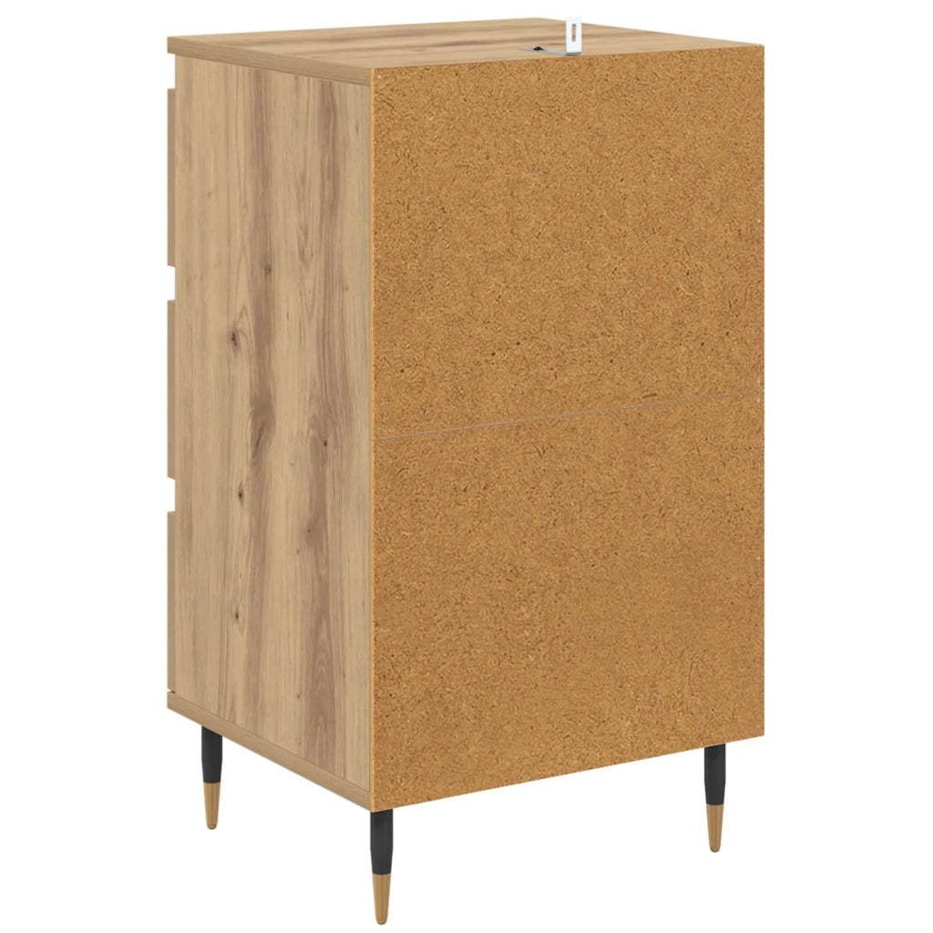 Credenza | Madia | Buffet da pranzo | Armadio da pranzo rovere artigianale 35 x 40 x 70 cm Legno multistrato