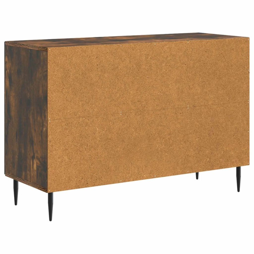 Credenza Rovere Fumo 89 x 34,5 x 60 cm Legno ingegnerizzato