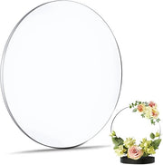 Pannello di vetro acrilico Ø 200 mm - Translucido - 4 mm di spessore - Resistente agli urti - Adatto per uso DIY - Adatto per uso interno/esterno - Plexiglas