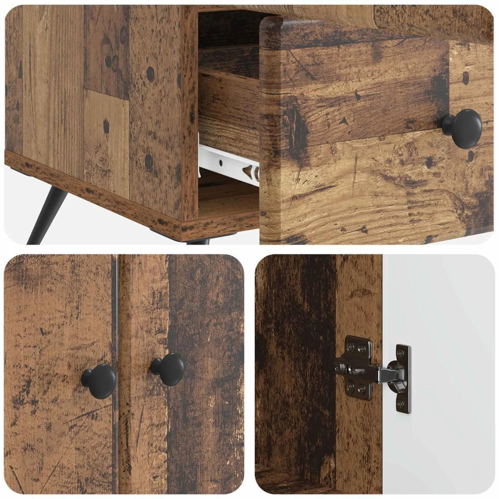 Credenza Legno antico 66 x 34,5 x 95 cm Legno ingegnerizzato 895593