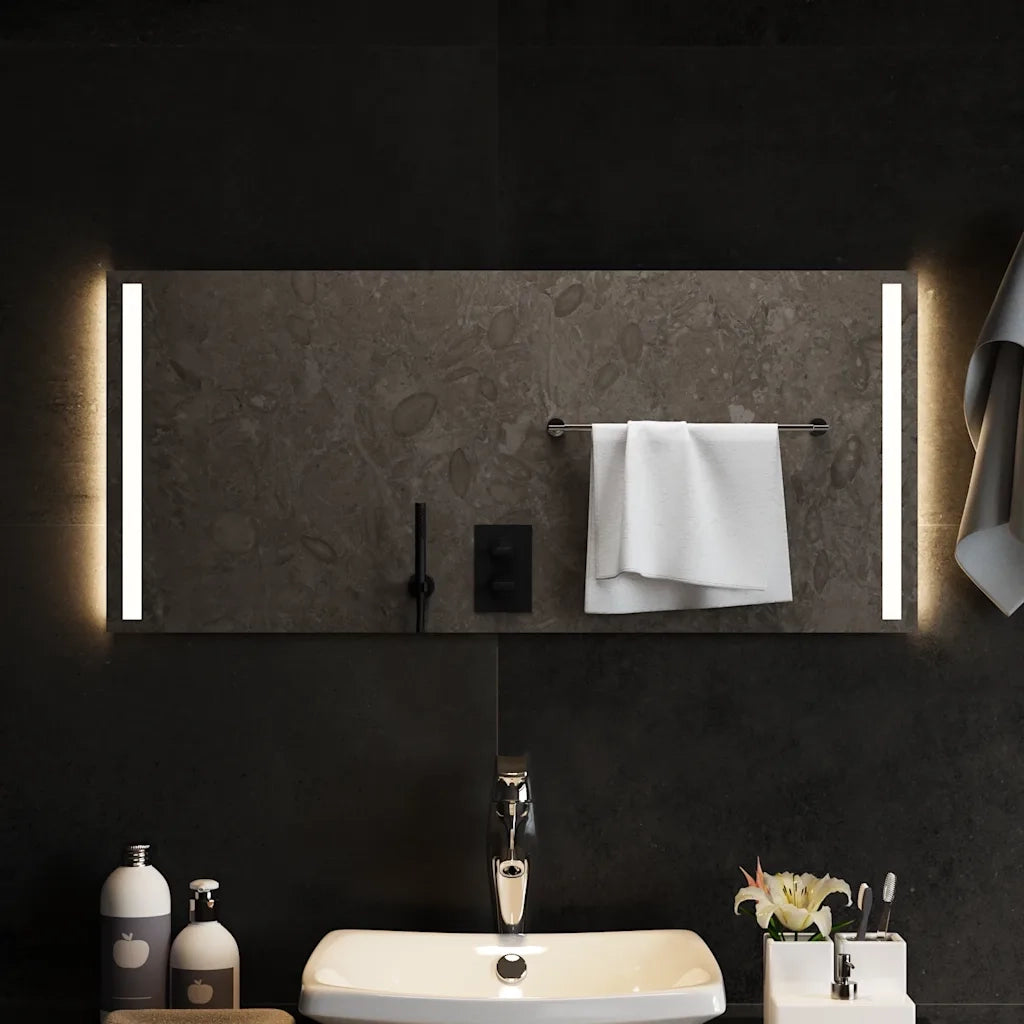Specchio da Bagno con Luci LED 90x40 cm cod mxl 67642