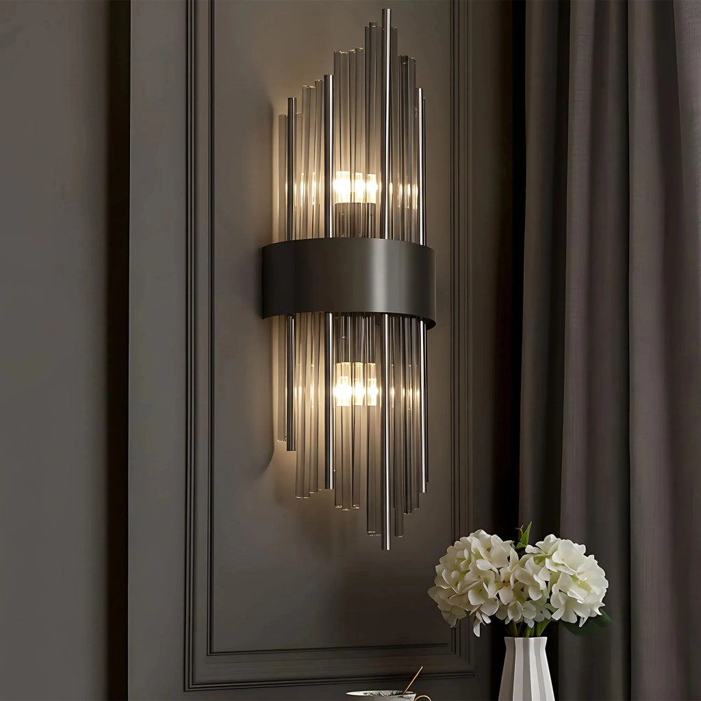 Lampada Da Parete APP1760-1W Black/grey