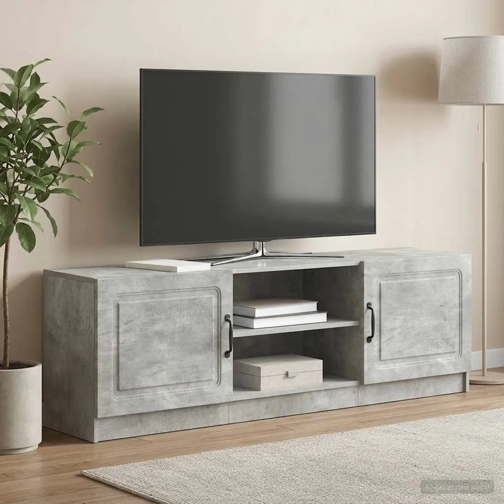 Mobile TV Grigio Cemento 150 x 31 x 47 cm Legno ingegnerizzato 895838