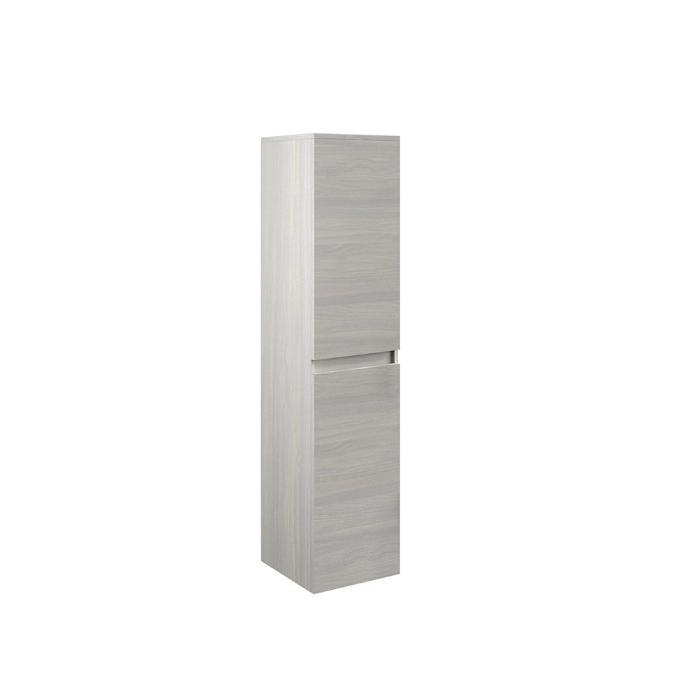 Colonna pensile bagno Trasimeno rovere grigio 31,4x31,5x136