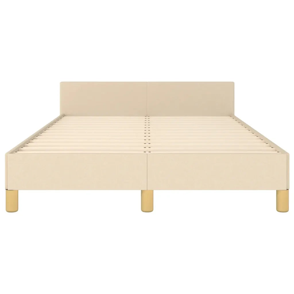 Giroletto senza Materasso Crema 120x200 cm Tessuto