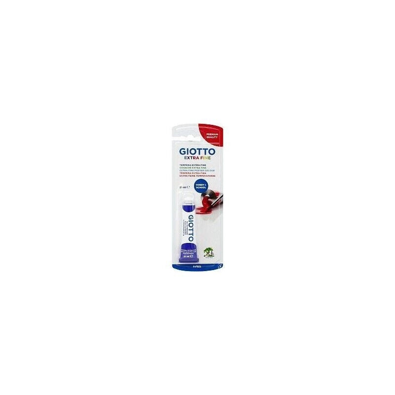 GIOTTO TEMPERA EXTRA FINE IN TUBETTO 21 ML BLU