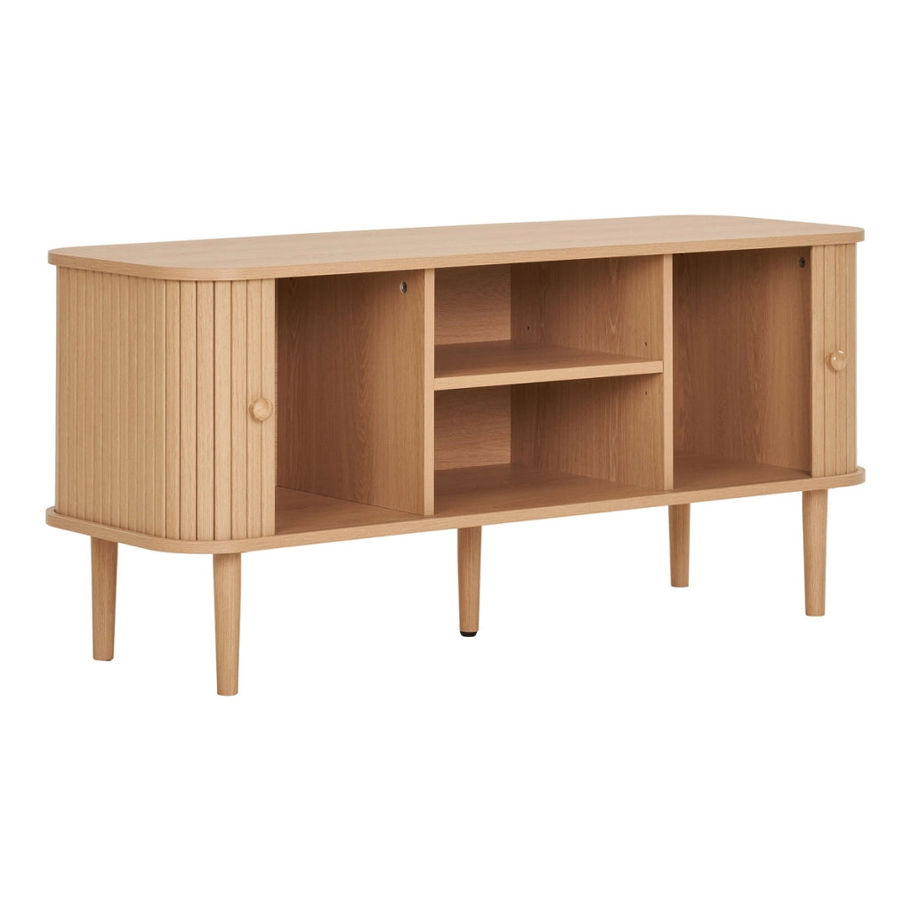 Mobile Porta TV Nikko, Marrone, MDF, 113x40x51,5 cm