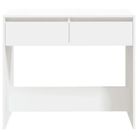 Tavolo Consolle Bianco 89x41x76,5 cm in Acciaio cod mxl 13262
