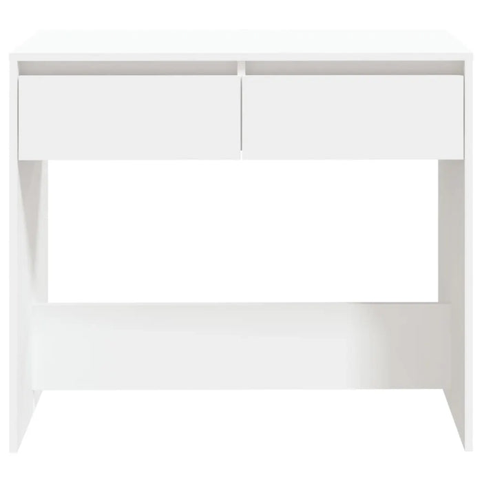 Tavolo Consolle Bianco 89x41x76,5 cm in Acciaio cod mxl 13262