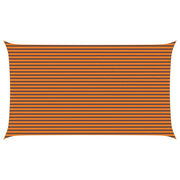 Vela Parasole | Telo Ombra | Vela da ombra solare Arancione e Marrone 7 x 4 m