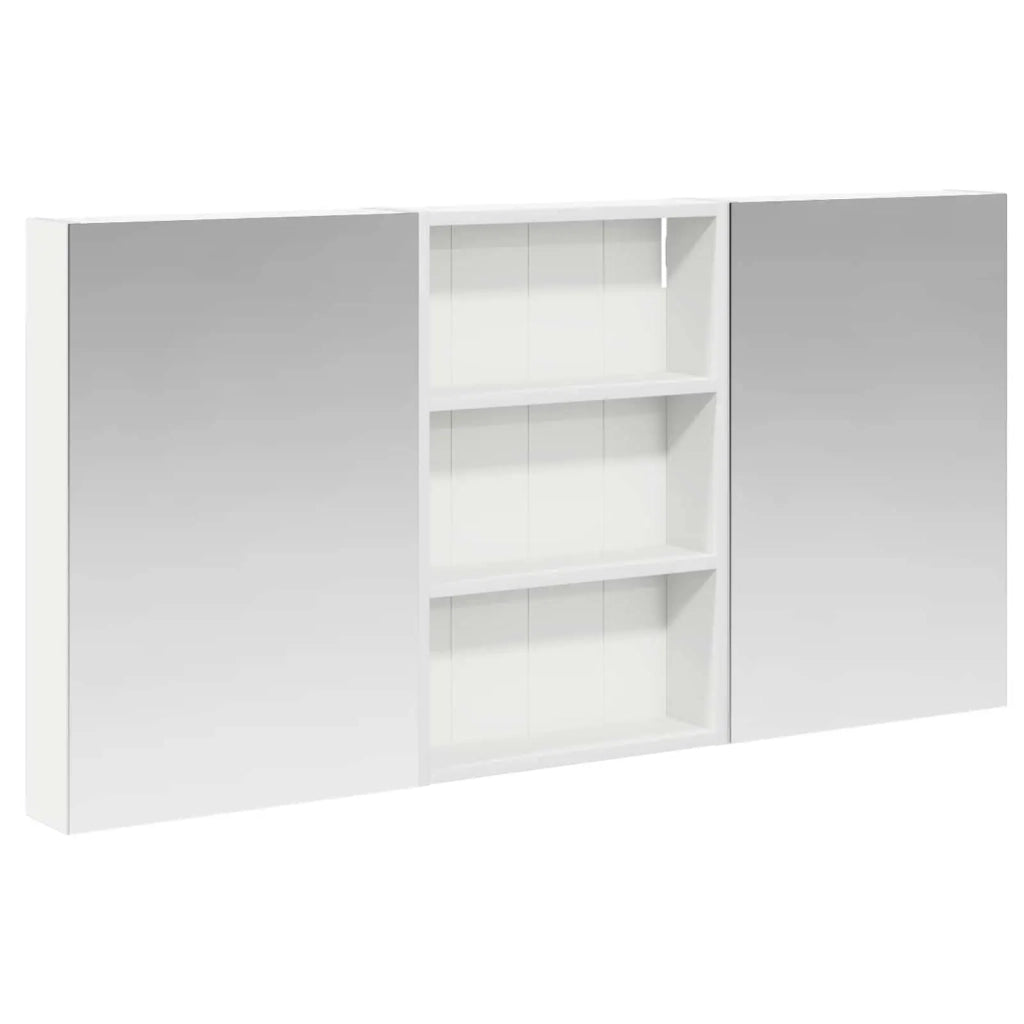 Set di Armadi da Bagno con porta 3 pcs 120 x 10,5 x 60,5 cm 3403728