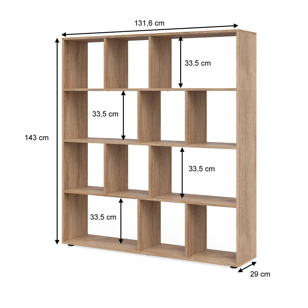 Vicco Scaffale Sonoma 131.6 x 143 cm