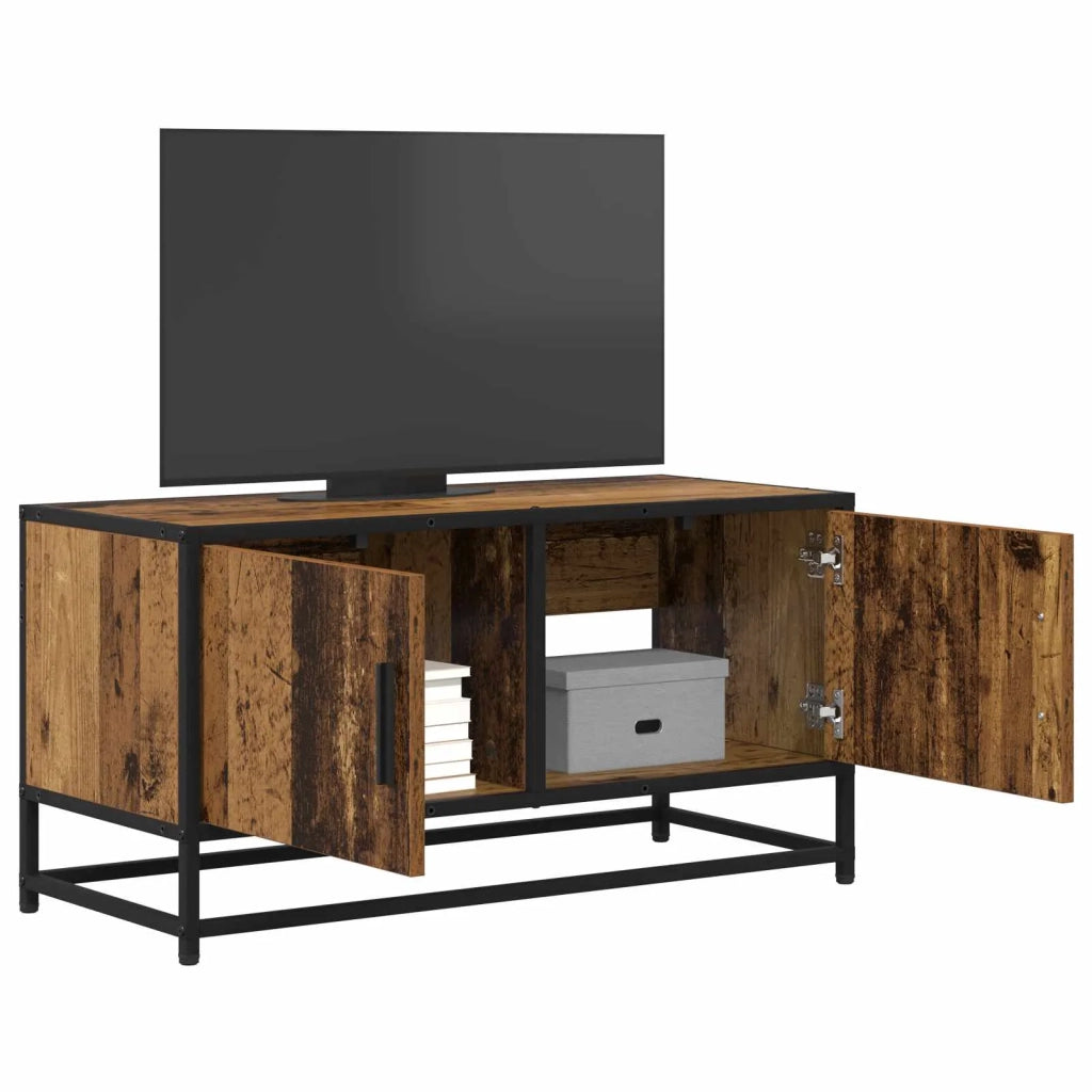 Mobile TV 80 x 34,5 x 40 cm Legno antico Legno ingegnerizzato 8010949