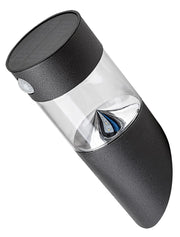 Applique solare LED 1,5W con sensore IP44 nera Rabalux Kapuas