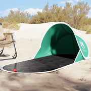 Tenda da Spiaggia Pop-Up - Tenda da campeggio Verde Mare Impermeabile 202746