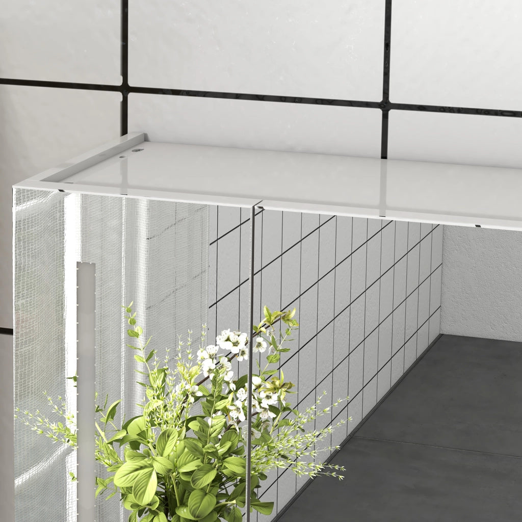 Bathroom Mirror Cabinet with Light, Bathroom Storage Cupboard with USB Charge, Adjustable Shelf, 90x15x70cm, White