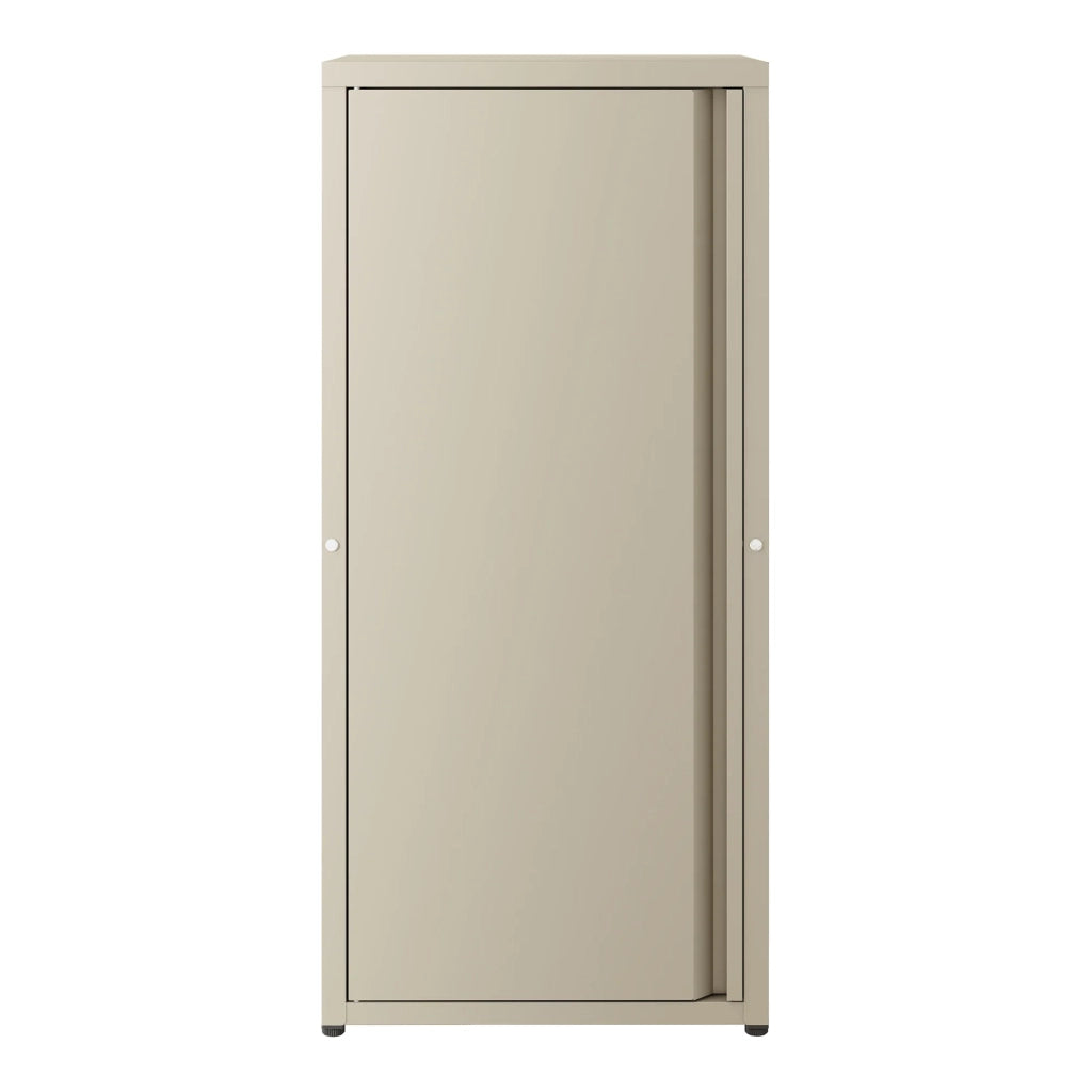 Mobiletto/scaffale in metallo e acciaio 88 x 40 x 35 cm colore cammello 03_0008903