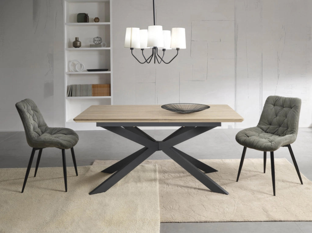 Lampadario 5L ALVAR nero