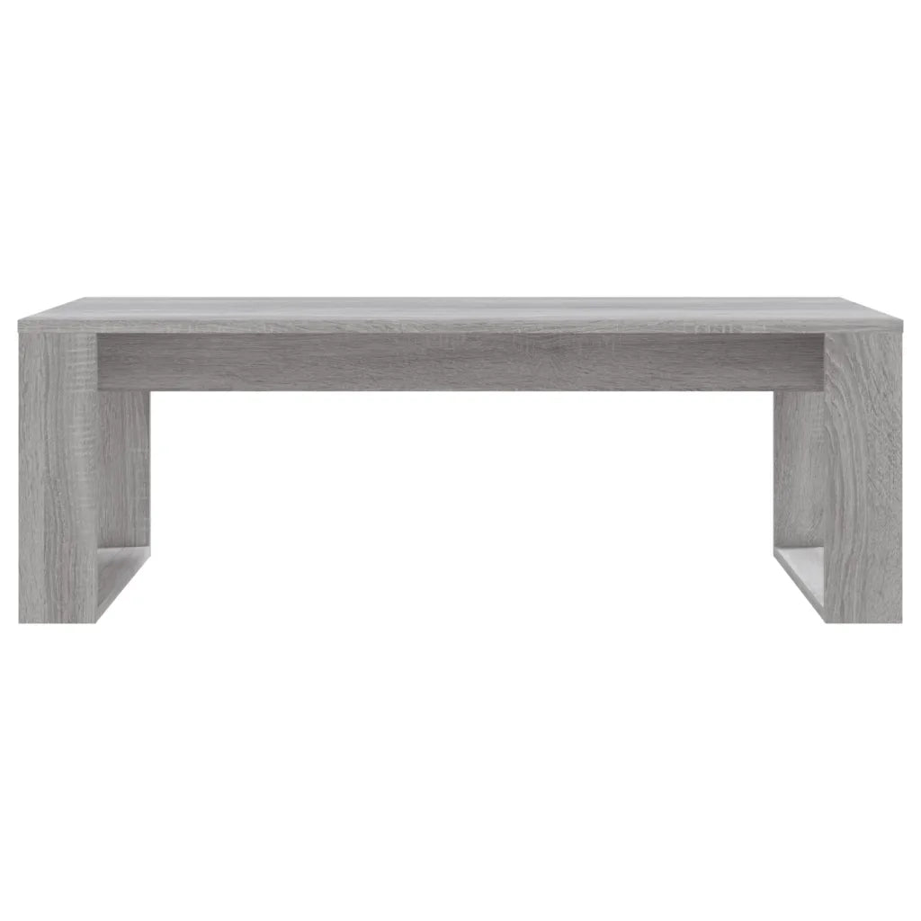 Tavolino da Salotto Grigio Sonoma 102x50x35cm Legno Multistrato 823364